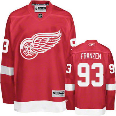 Best sale Red NHL Detroit Red Wings 93 Johan Franzen Hockey Jersey